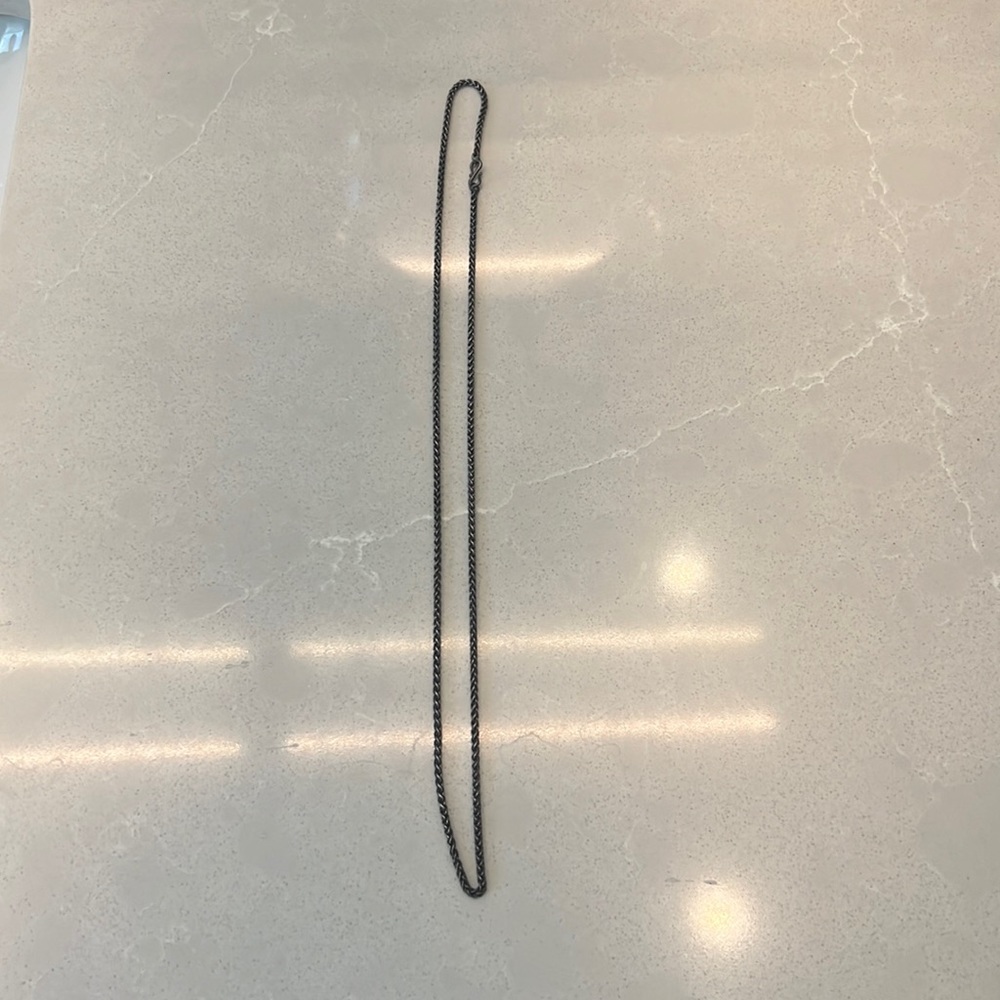 Braided Silver Chain